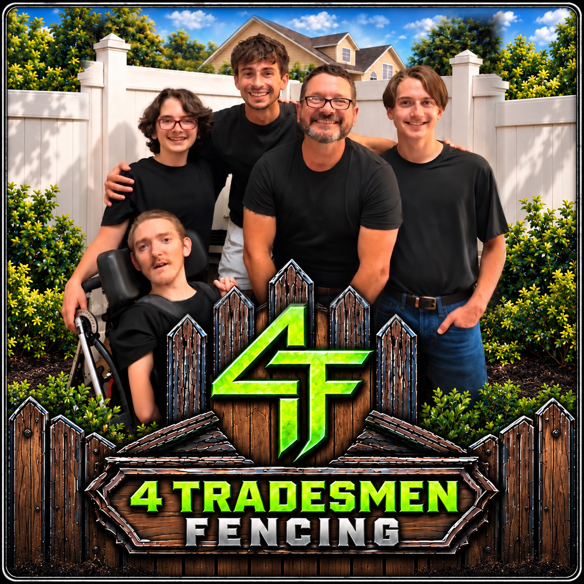4 Tradesmen Fencing